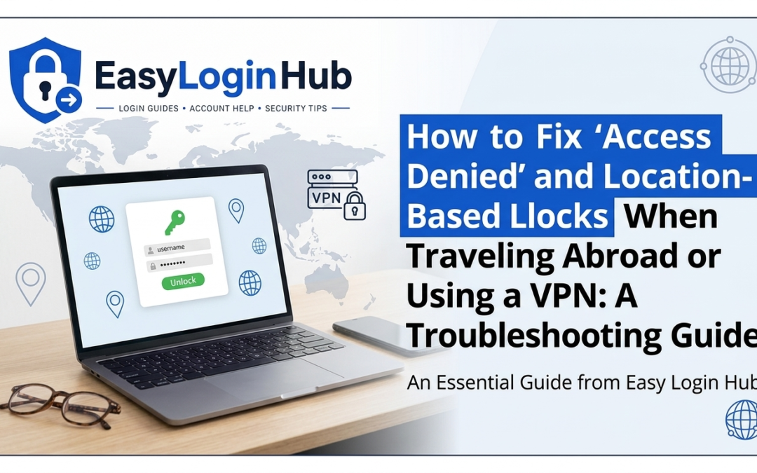 How to Fix ‘Access Denied’ and Location-Based Login Blocks When Traveling Abroad or Using a VPN: A Troubleshooting Guide