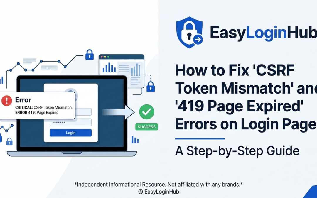 How to Fix ‘CSRF Token Mismatch’ and ‘419 Page Expired’ Errors on Login Pages: A Step-by-Step Guide