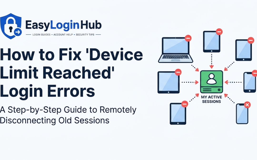 How to Fix ‘Device Limit Reached’ Login Errors: A Step-by-Step Guide to Remotely Disconnecting Old Sessions