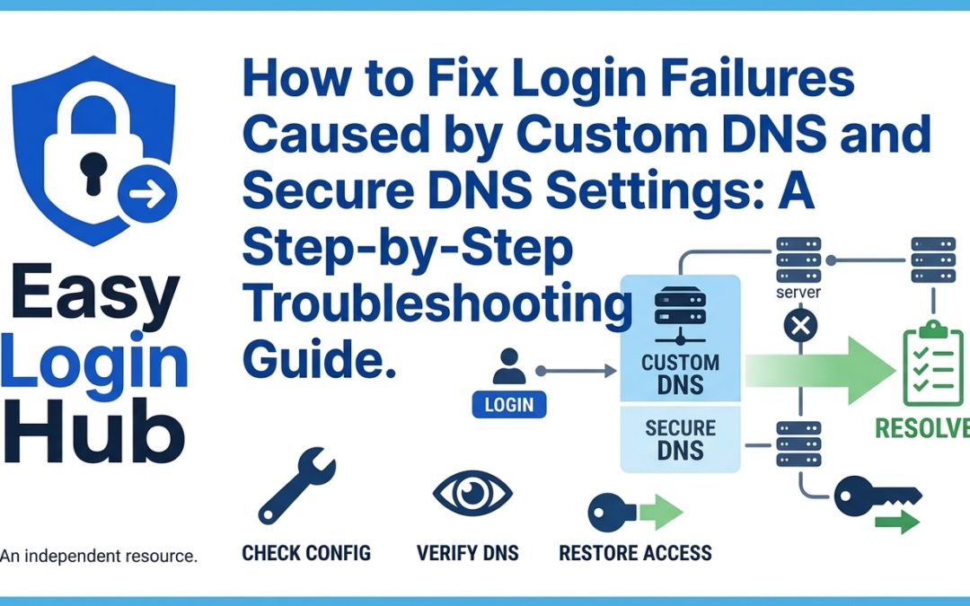 How to Fix Login Failures Caused by Custom DNS and Secure DNS Settings: A Step-by-Step Troubleshooting Guide