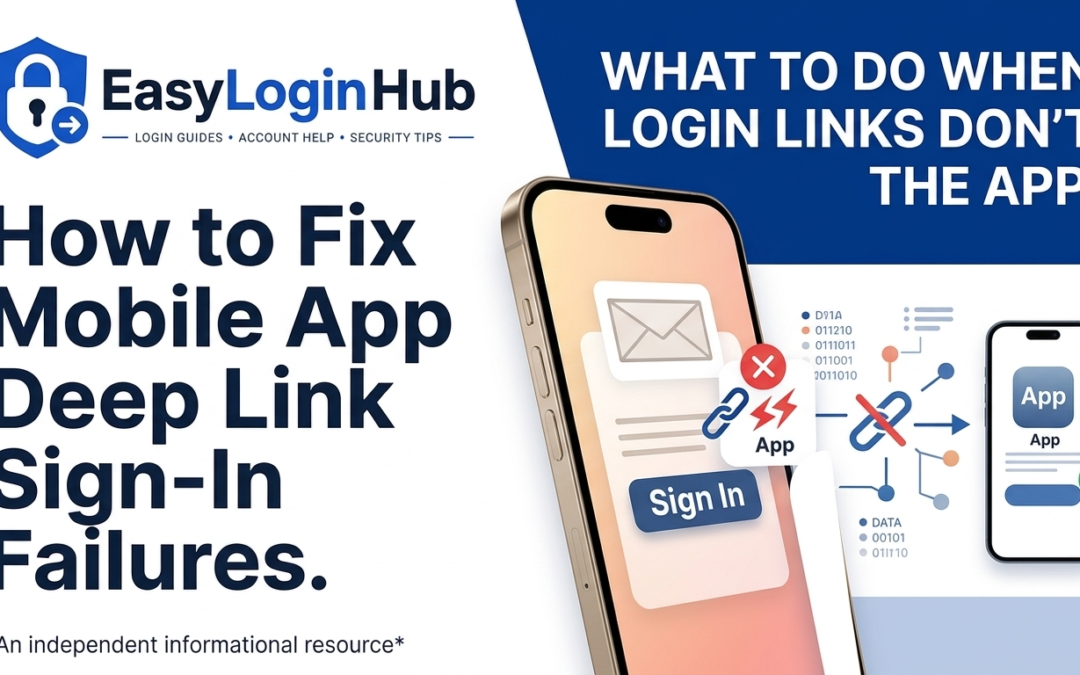 How to Fix Mobile App Deep Link Sign-In Failures: What to Do When Login Links Don’t Open the App