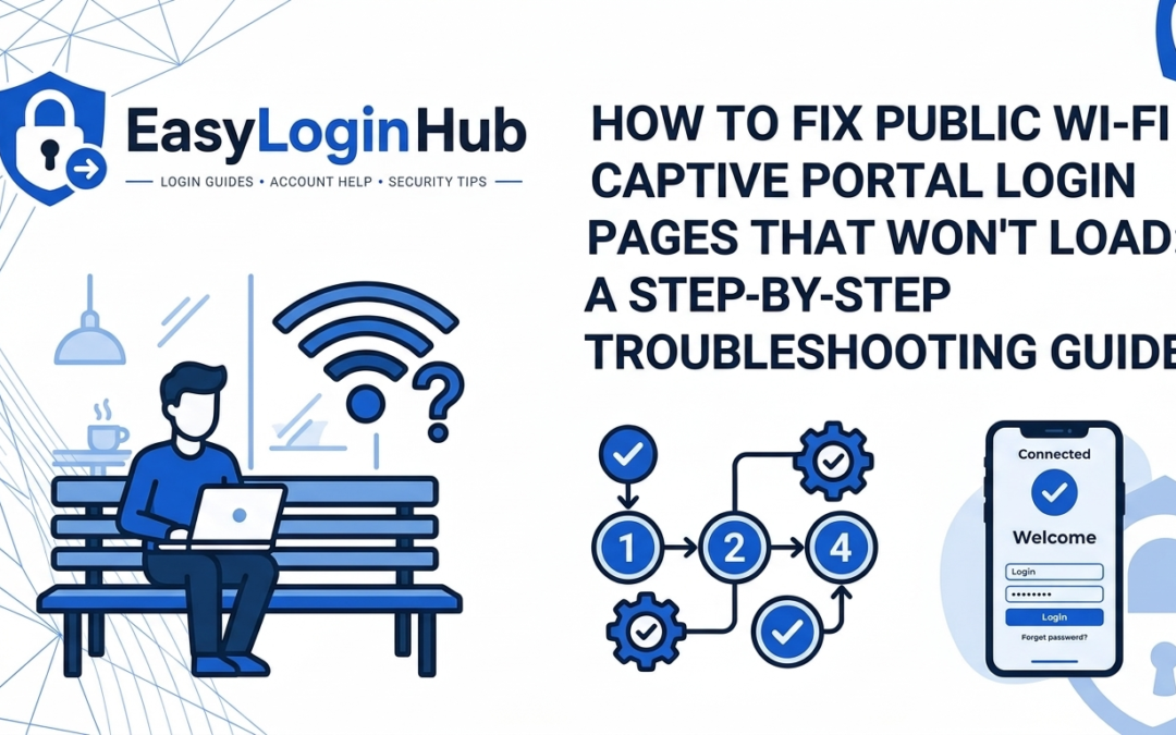 How to Fix Public Wi-Fi Captive Portal Login Pages That Won’t Load: A Step-by-Step Troubleshooting Guide