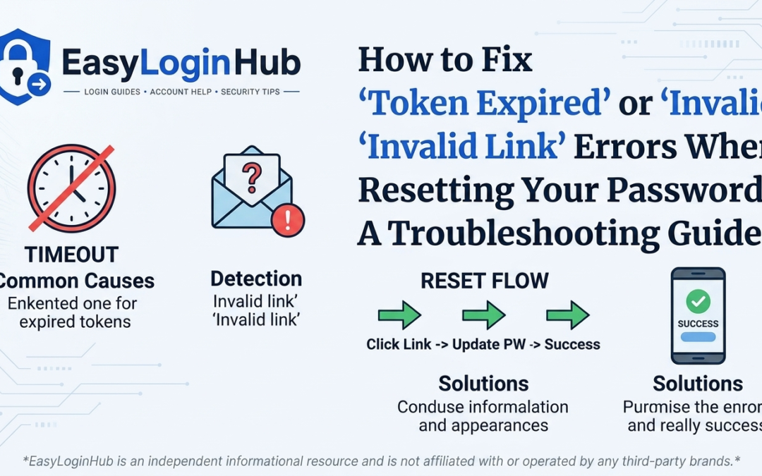 How to Fix ‘Token Expired’ or ‘Invalid Link’ Errors When Resetting Your Password