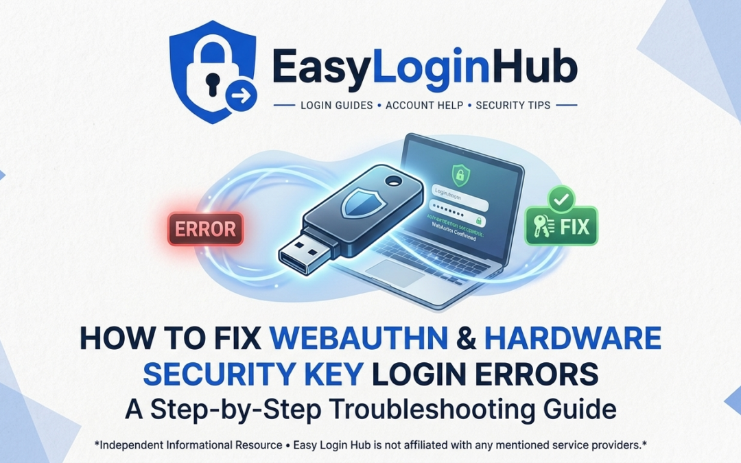 How to Fix WebAuthn and Hardware Security Key Login Errors: A Step-by-Step Troubleshooting Guide