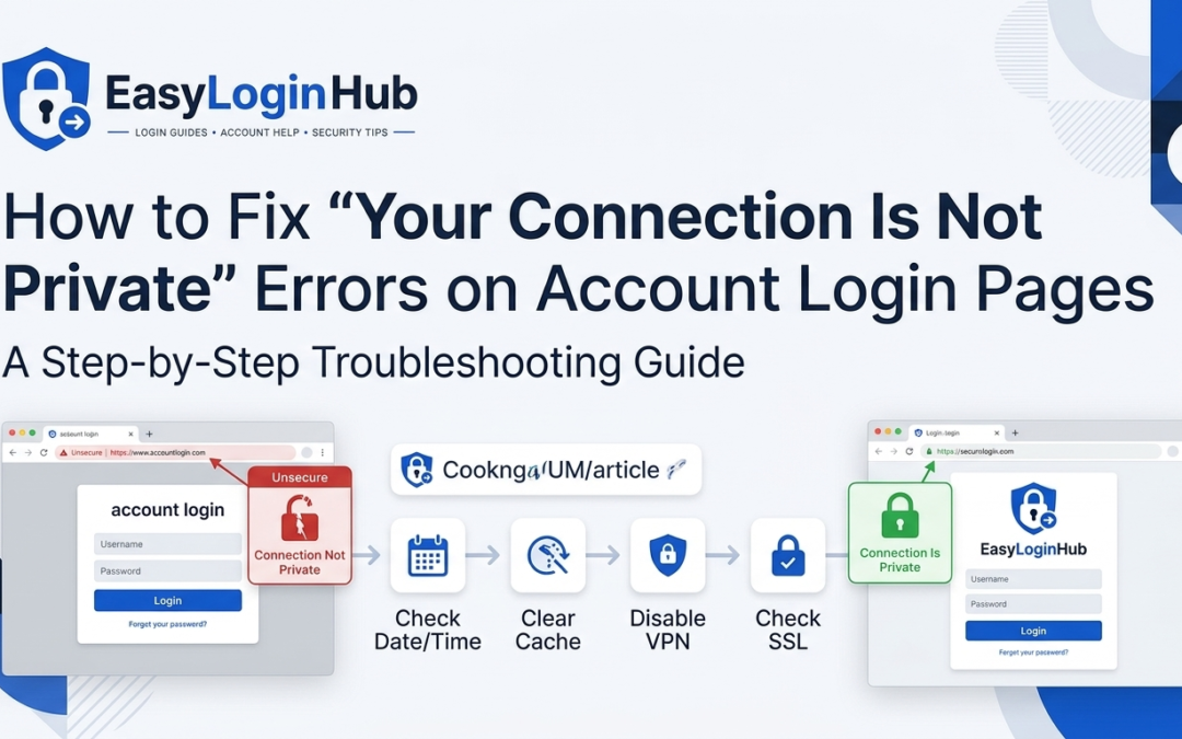 How to Fix ‘Your Connection Is Not Private’ Errors on Account Login Pages: A Step-by-Step Troubleshooting Guide