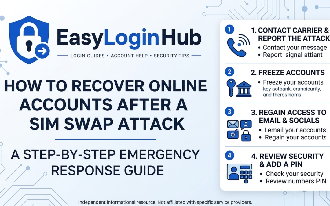 How to Recover Online Accounts After a SIM Swap Attack: A Step-by-Step Emergency Response Guide