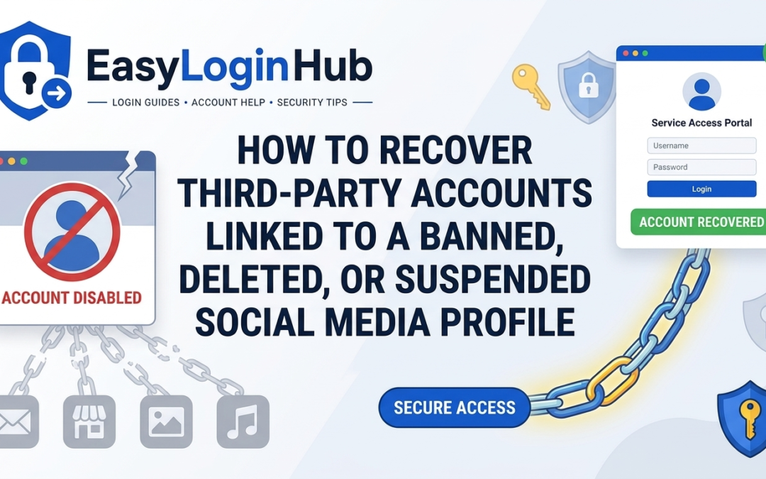 How to Recover Third-Party Accounts Linked to a Banned, Deleted, or Suspended Social Media Profile