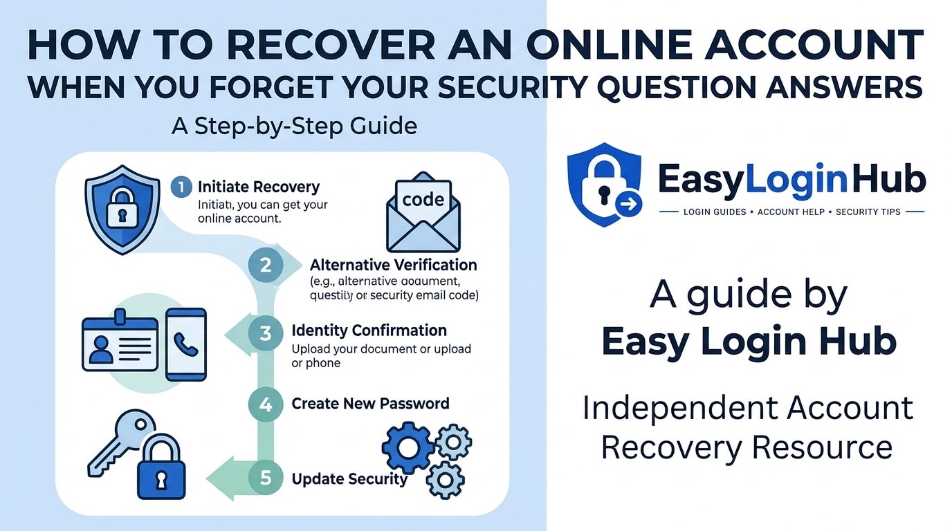 How to Recover an Online Account When You Forget Your Security Question Answers: A Step-by-Step Guide